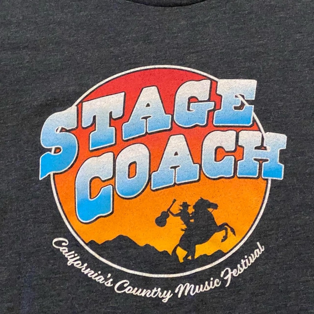 Stagecoach Country Music Festival 2017 Tshirt XL Band Lineup 10 Year Anniversary - Picture 4 of 7
